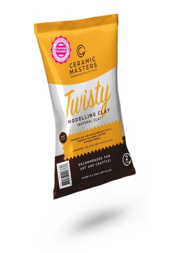 Twisty Ceramic Modelling Clay (2kg)